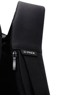 D-Pack Unisex Black Technological Fabric Hardcase Backpack | Derimod