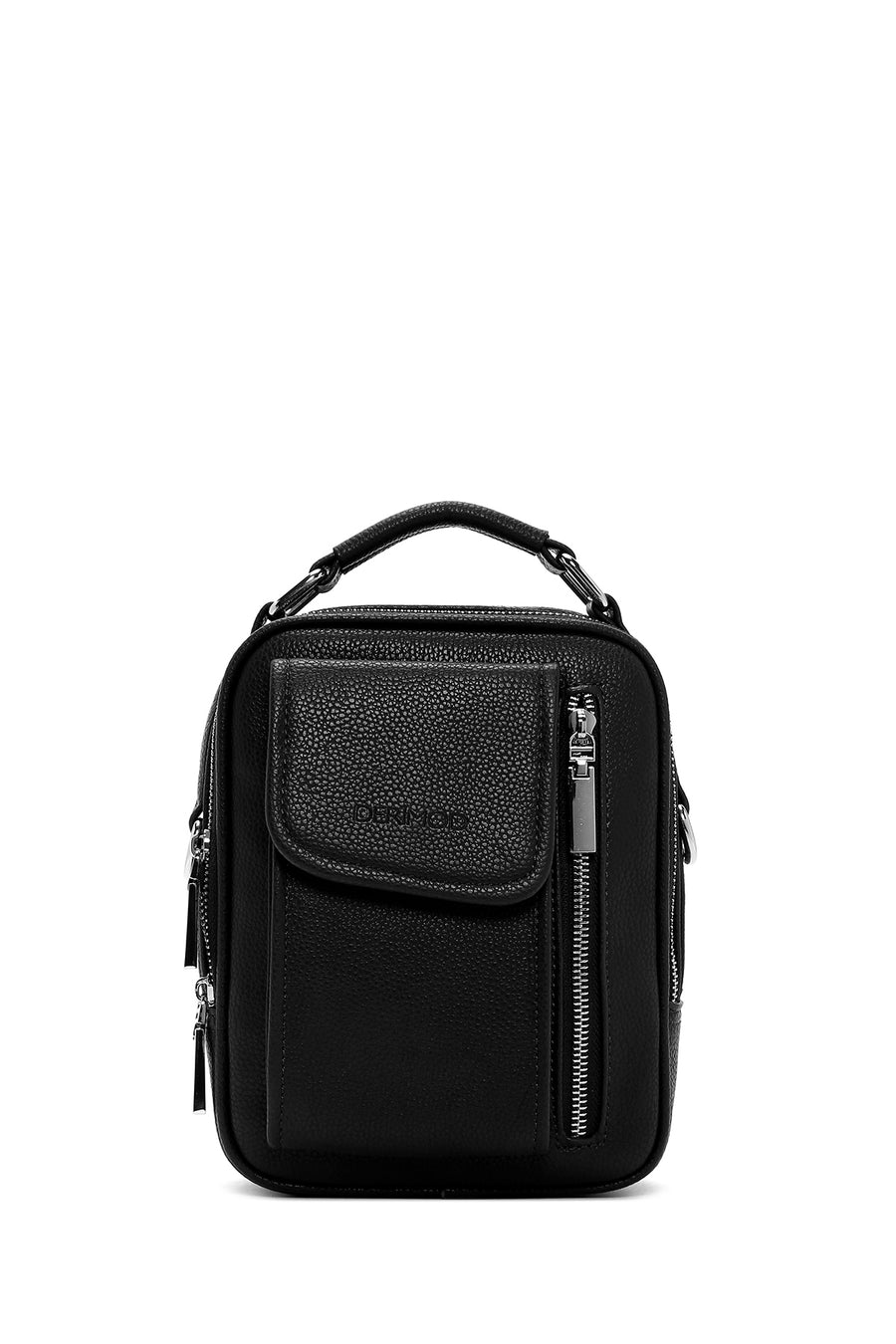 Men's Black Crossbody Bag