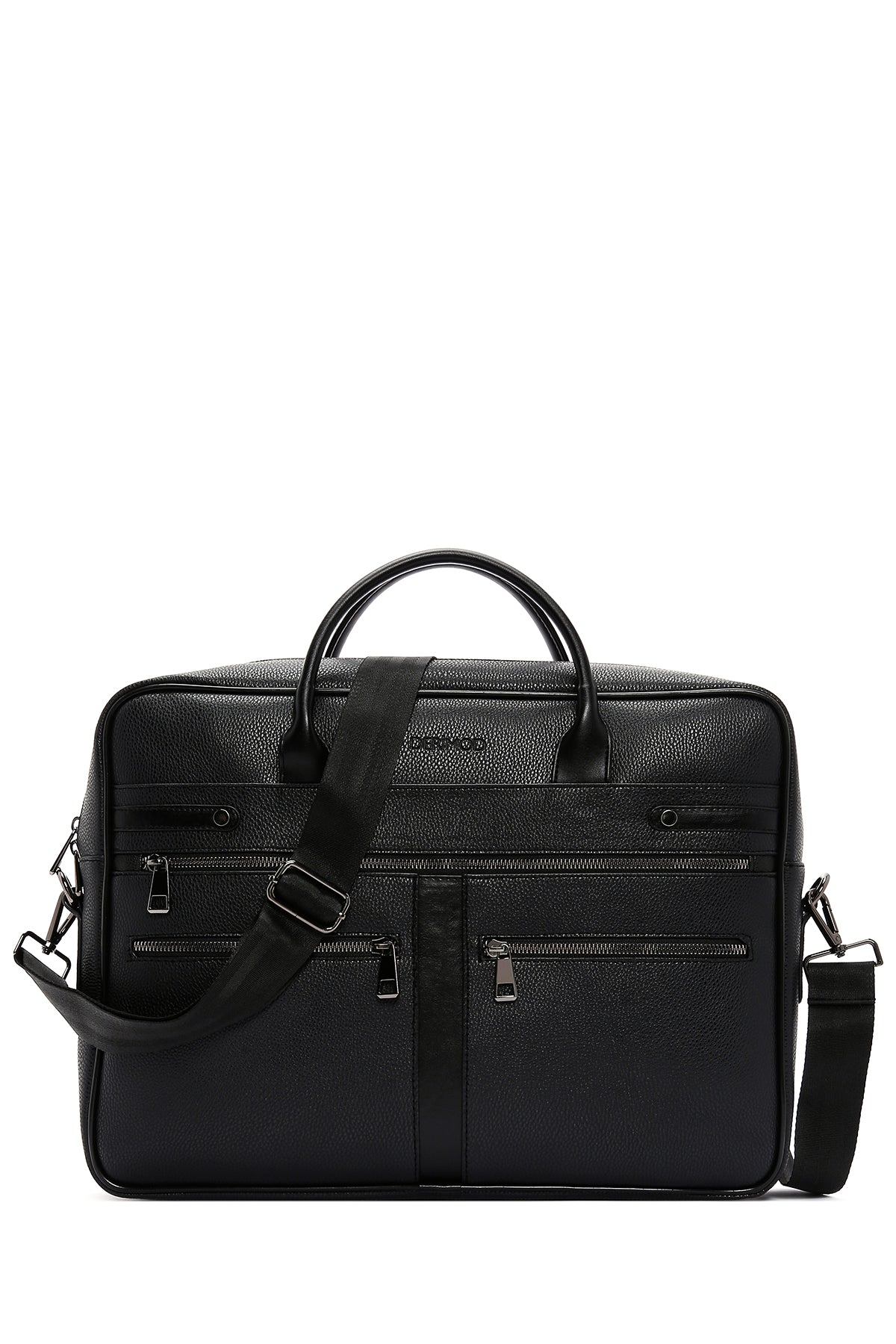 Men's Black Briefcase 23SBD3401FT | Derimod