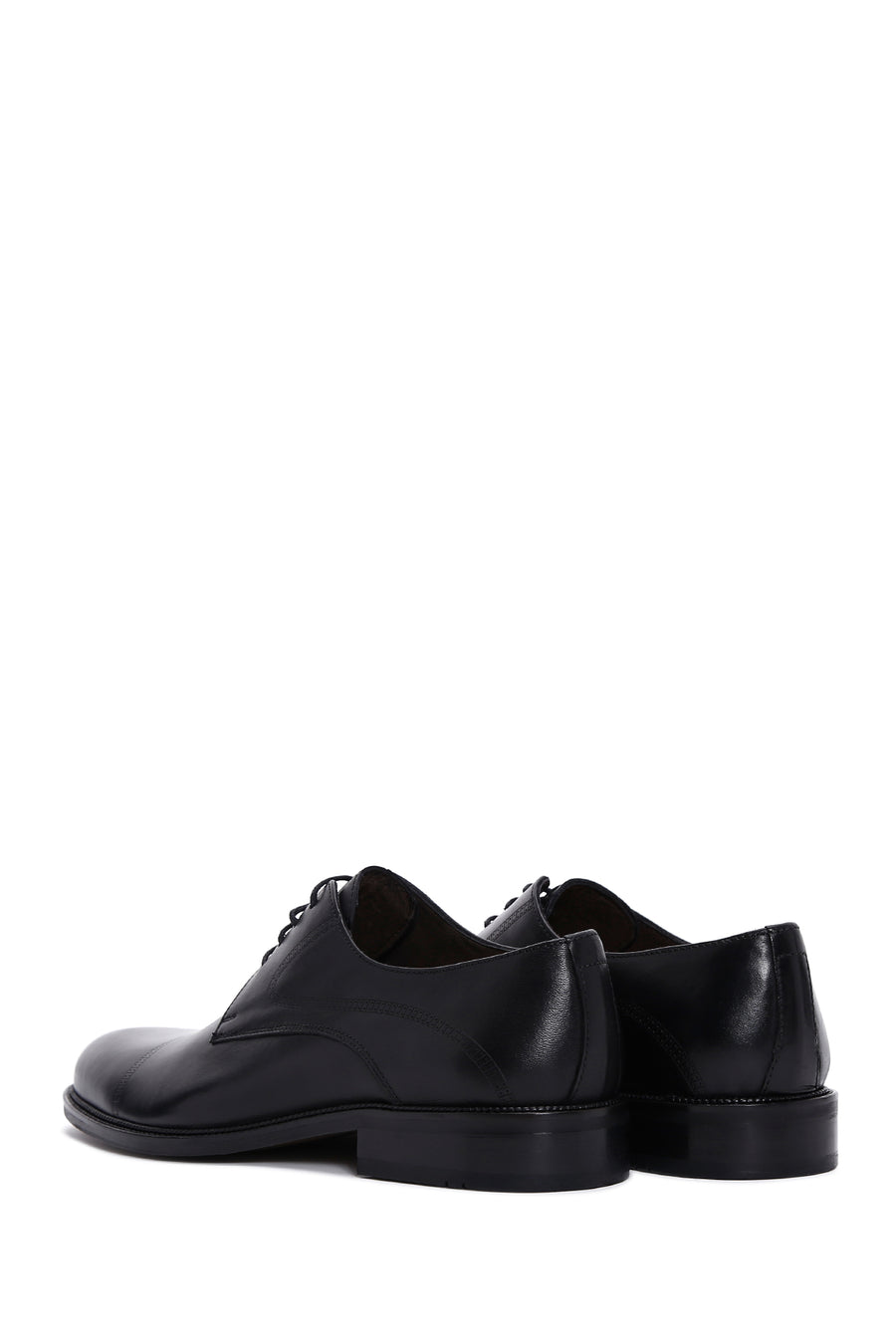 Men's Black Leather Classic Shoes