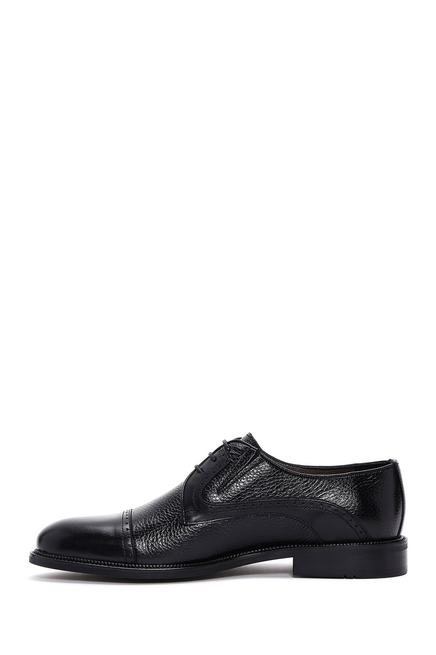 Men's Black Leather Classic Shoes