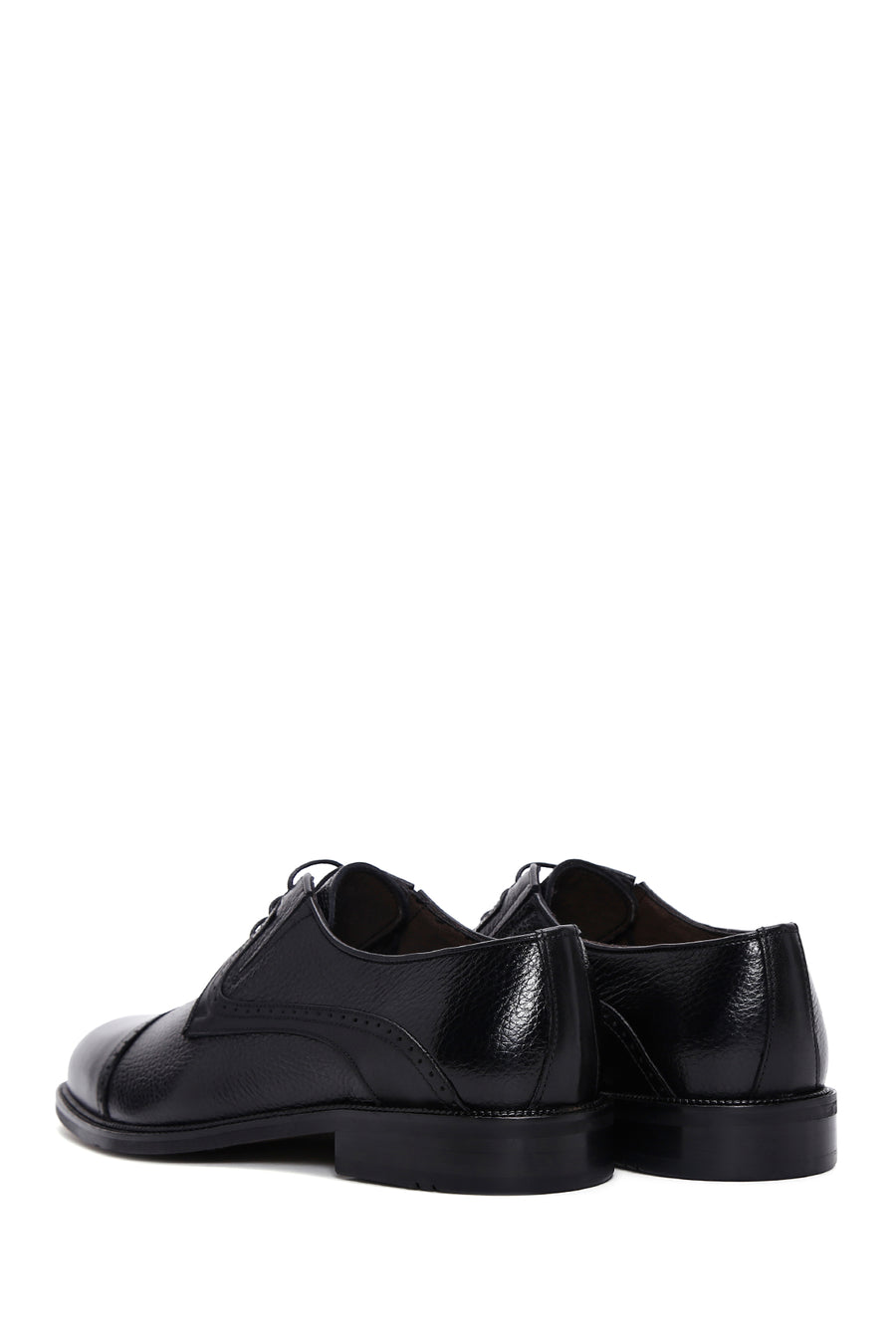 Men's Black Leather Classic Shoes