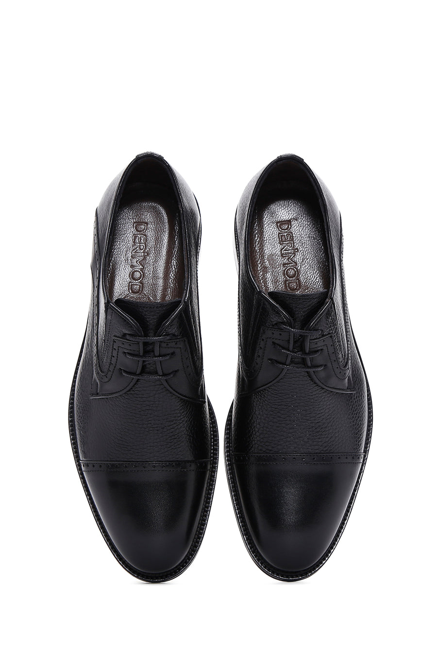 Men's Black Leather Classic Shoes
