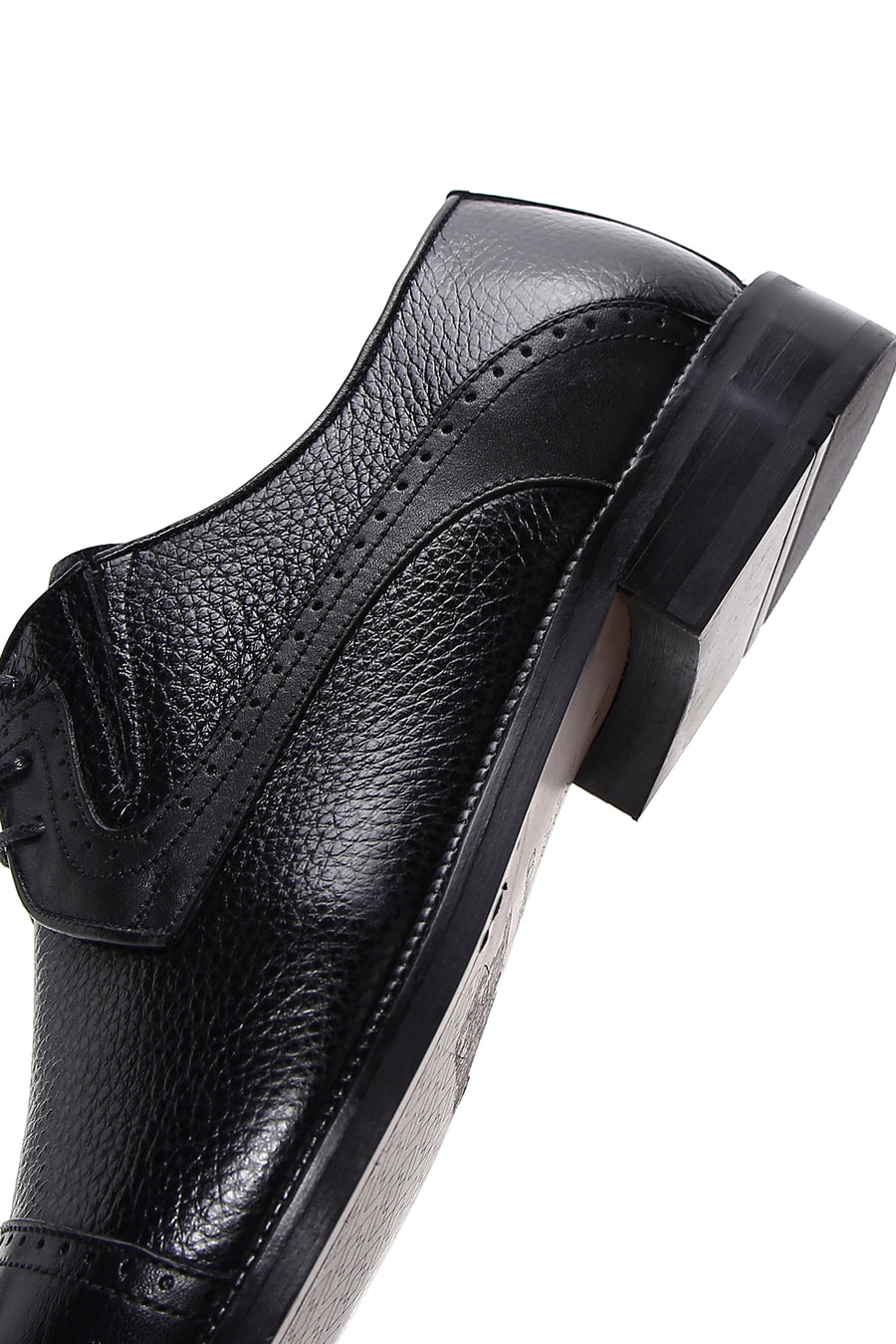 Men's Black Leather Classic Shoes