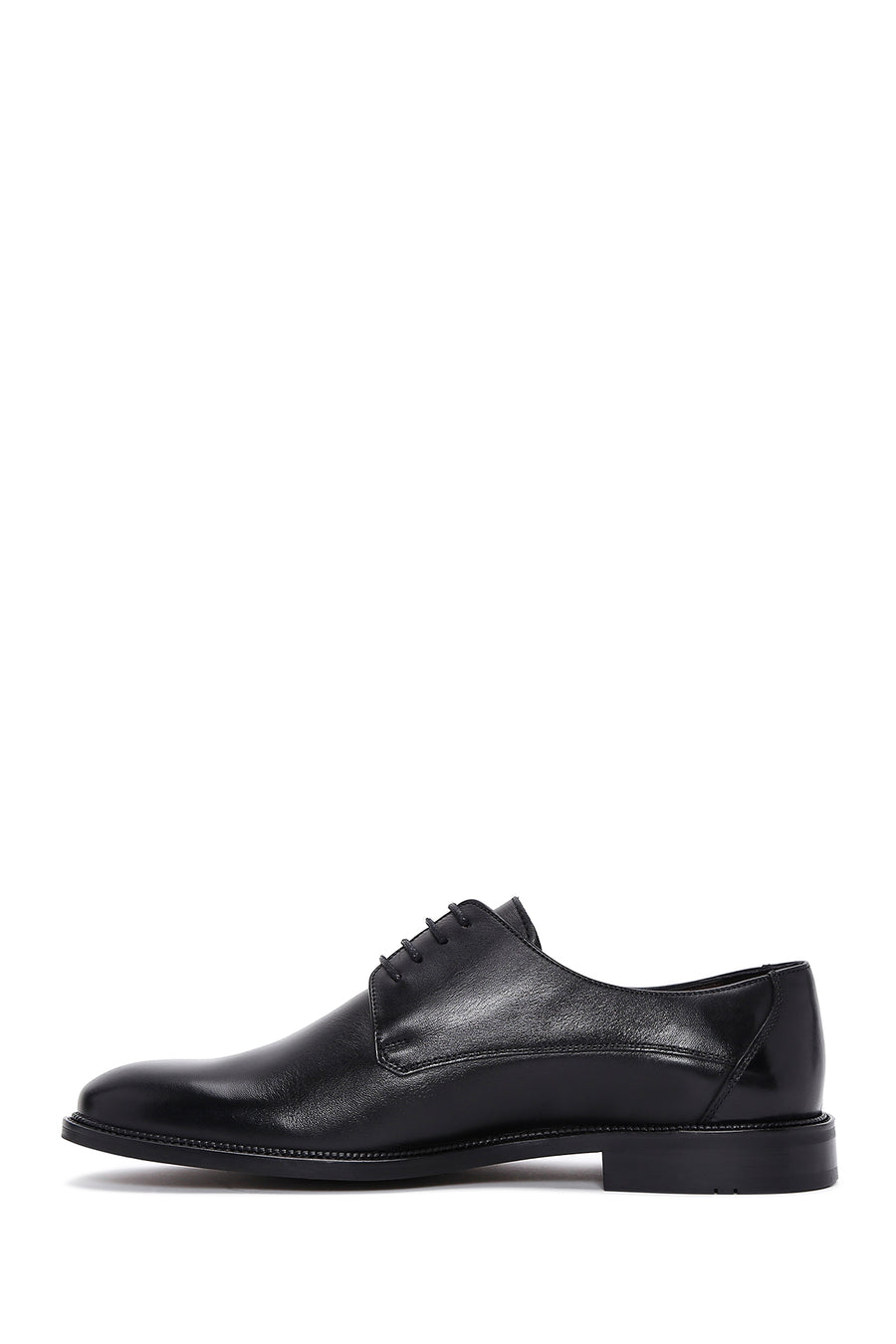 Men's Black Leather Classic Shoes