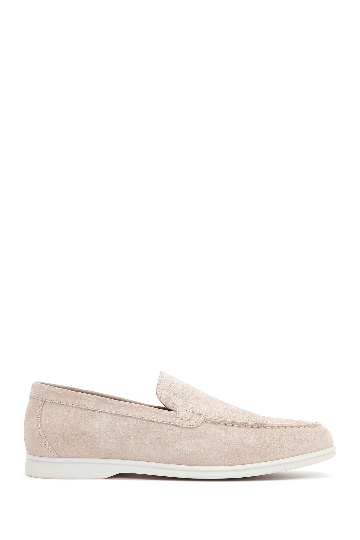 Men's Beige Suede Leather Sports Loafer 23SFD614610 | Derimod