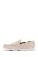 Men's Beige Suede Leather Sports Loafer | Derimod