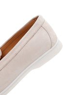 Men's Beige Suede Leather Sports Loafer | Derimod