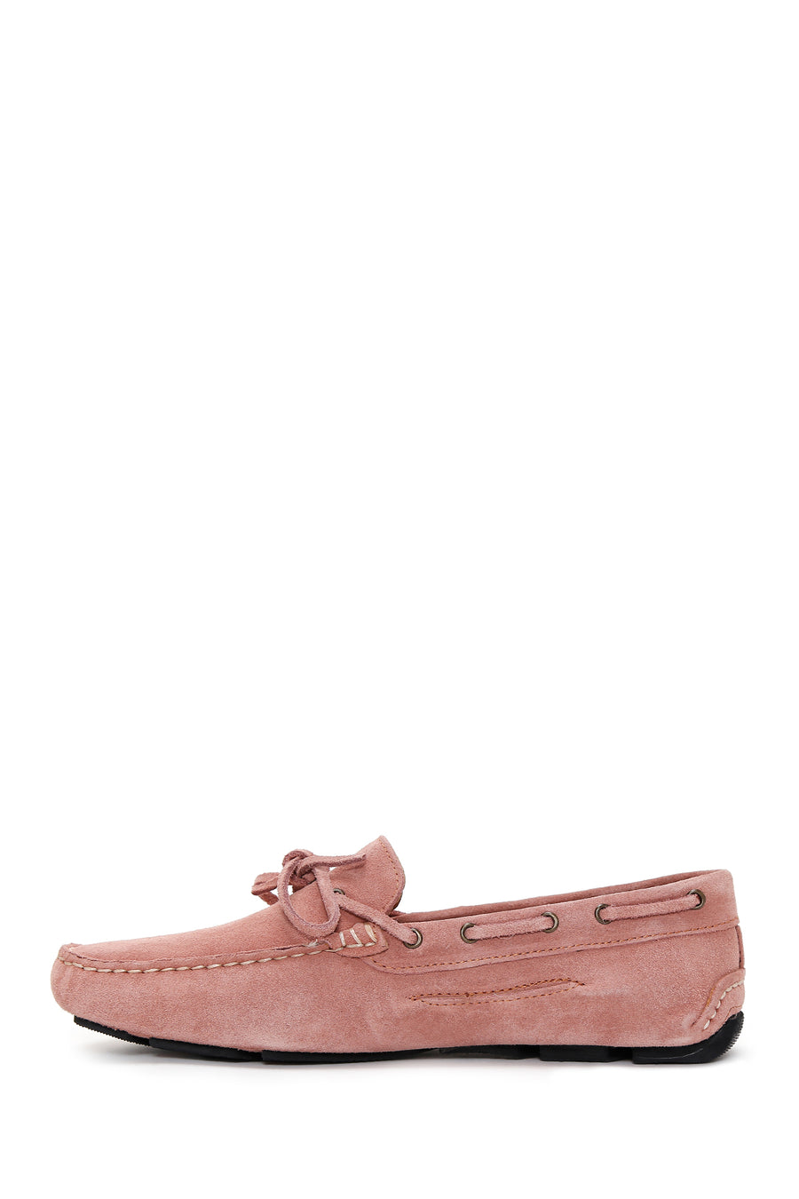 Men's Salmon Suede Leather Casual Loafer
