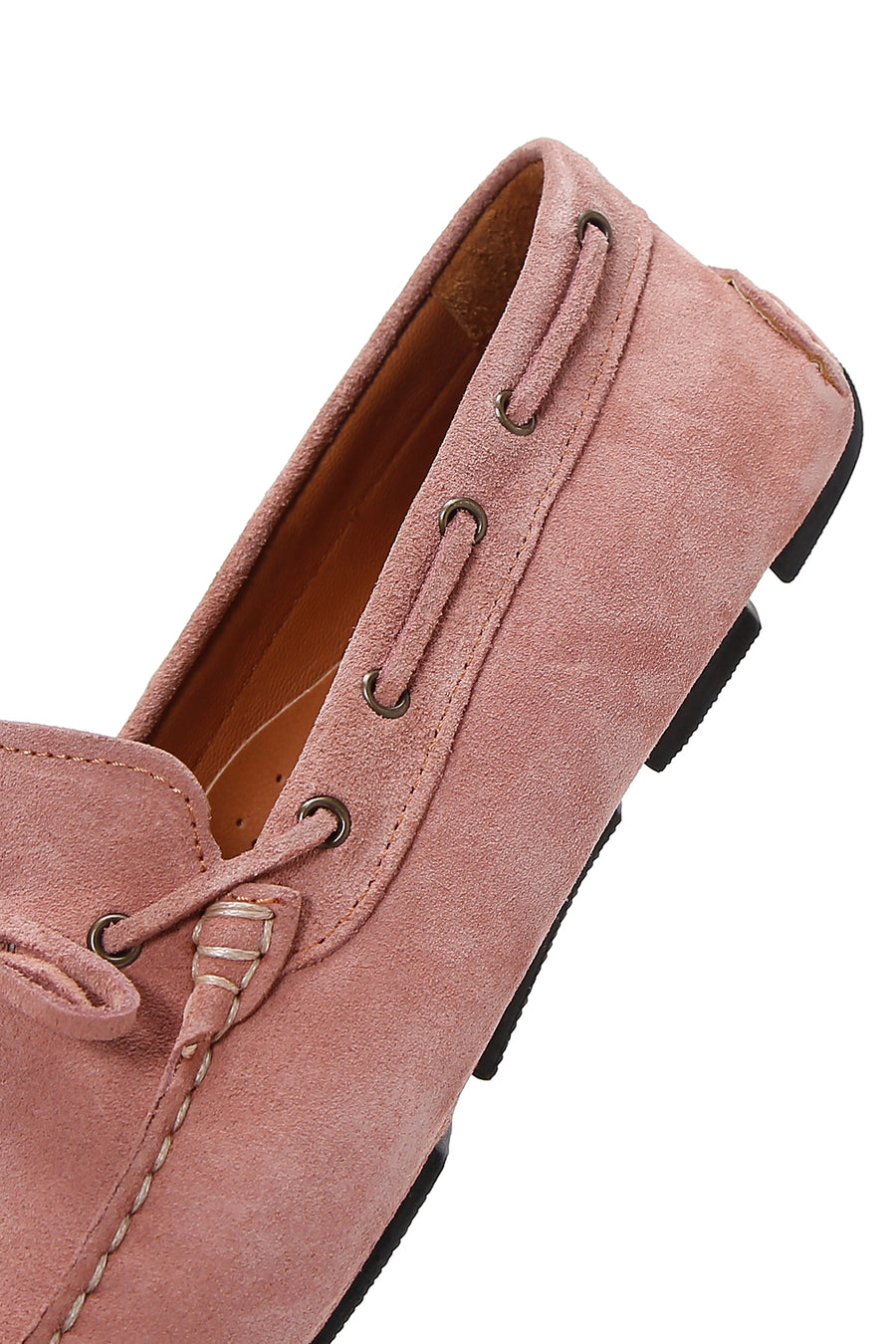 Men's Salmon Suede Leather Casual Loafer