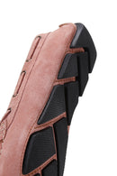 Men's Salmon Suede Leather Casual Loafer | Derimod