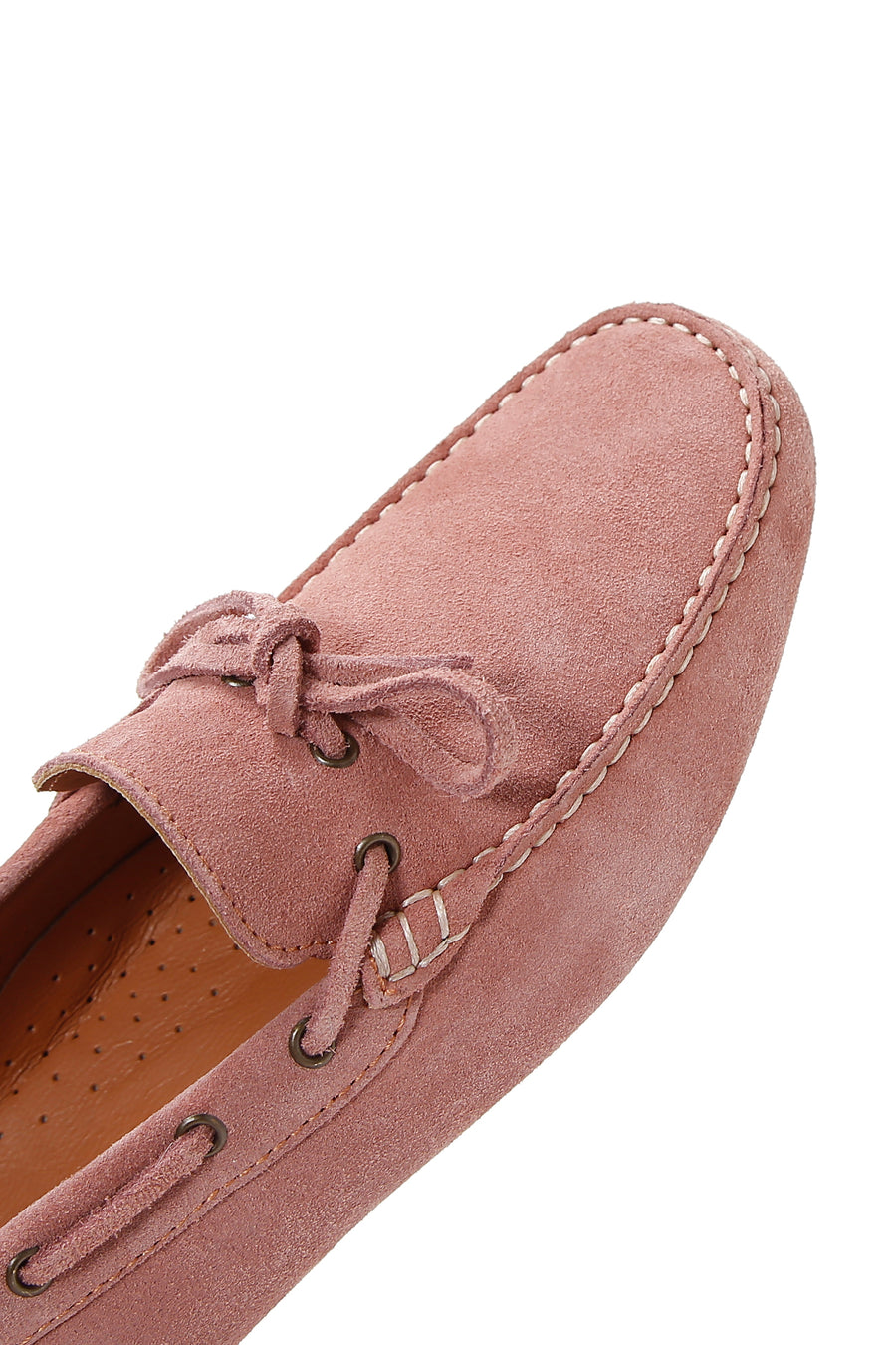 Men's Salmon Suede Leather Casual Loafer