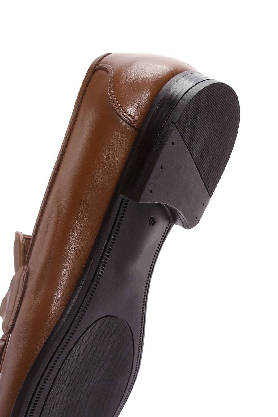 Men's Brown Leather Tasseled Classic Loafer