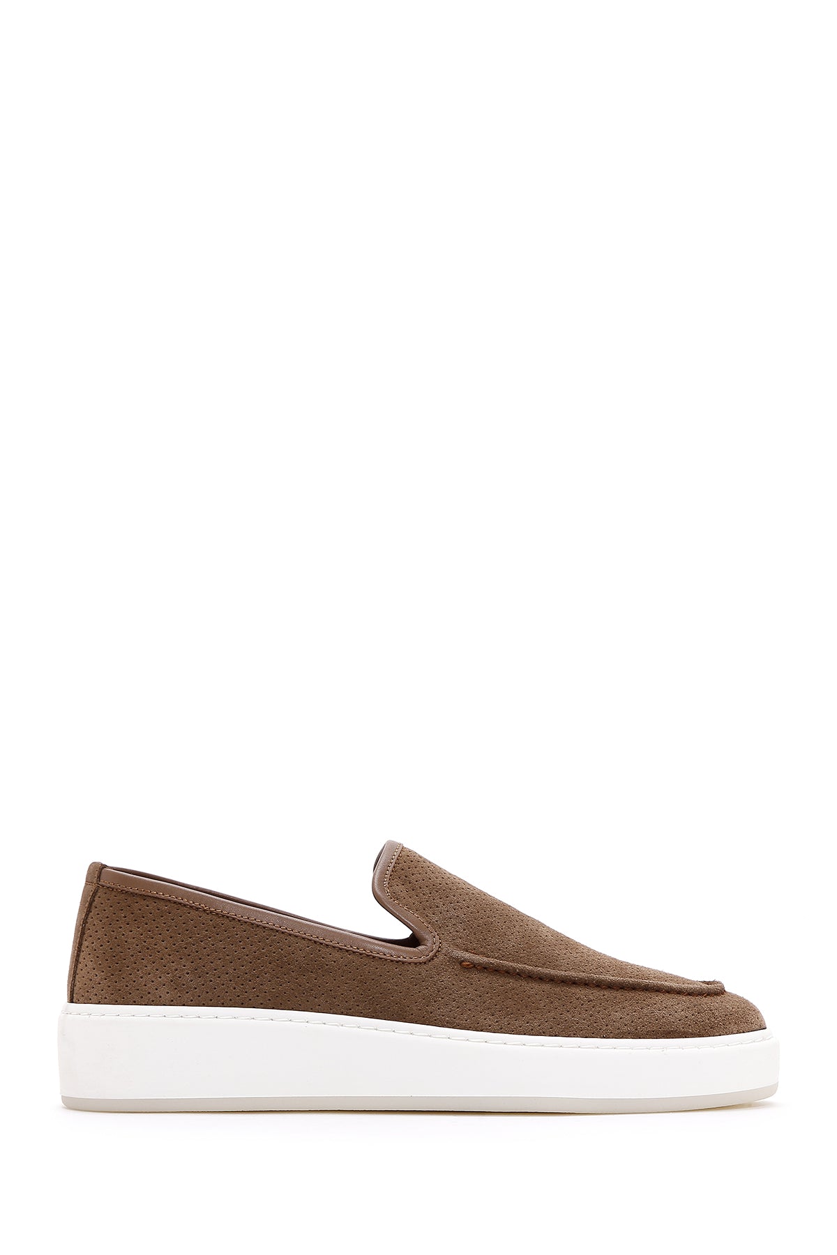 Men's Mink Suede Leather Sports Loafer 23SFD632010 | Derimod