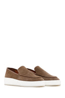 Men's Mink Suede Leather Sports Loafer | Derimod