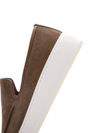 Men's Mink Suede Leather Sports Loafer | Derimod