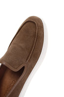 Men's Mink Suede Leather Sports Loafer | Derimod