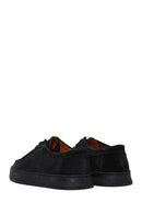 Men's Black Suede Leather Casual Shoes | Derimod