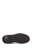 Erkek Siyah Nubuk Deri Sneaker | Derimod
