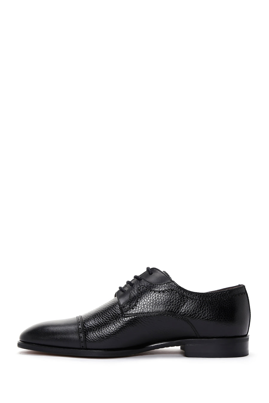 Men's Black Leather Classic Shoes