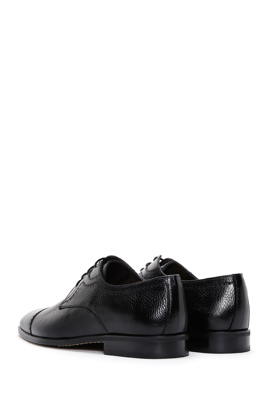 Men's Black Leather Classic Shoes