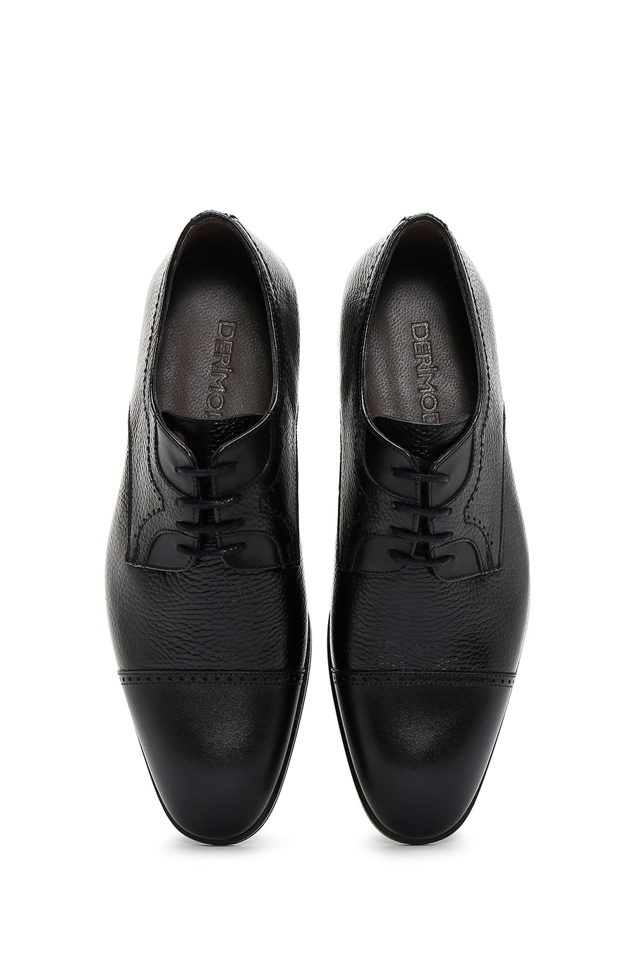 Men's Black Leather Classic Shoes