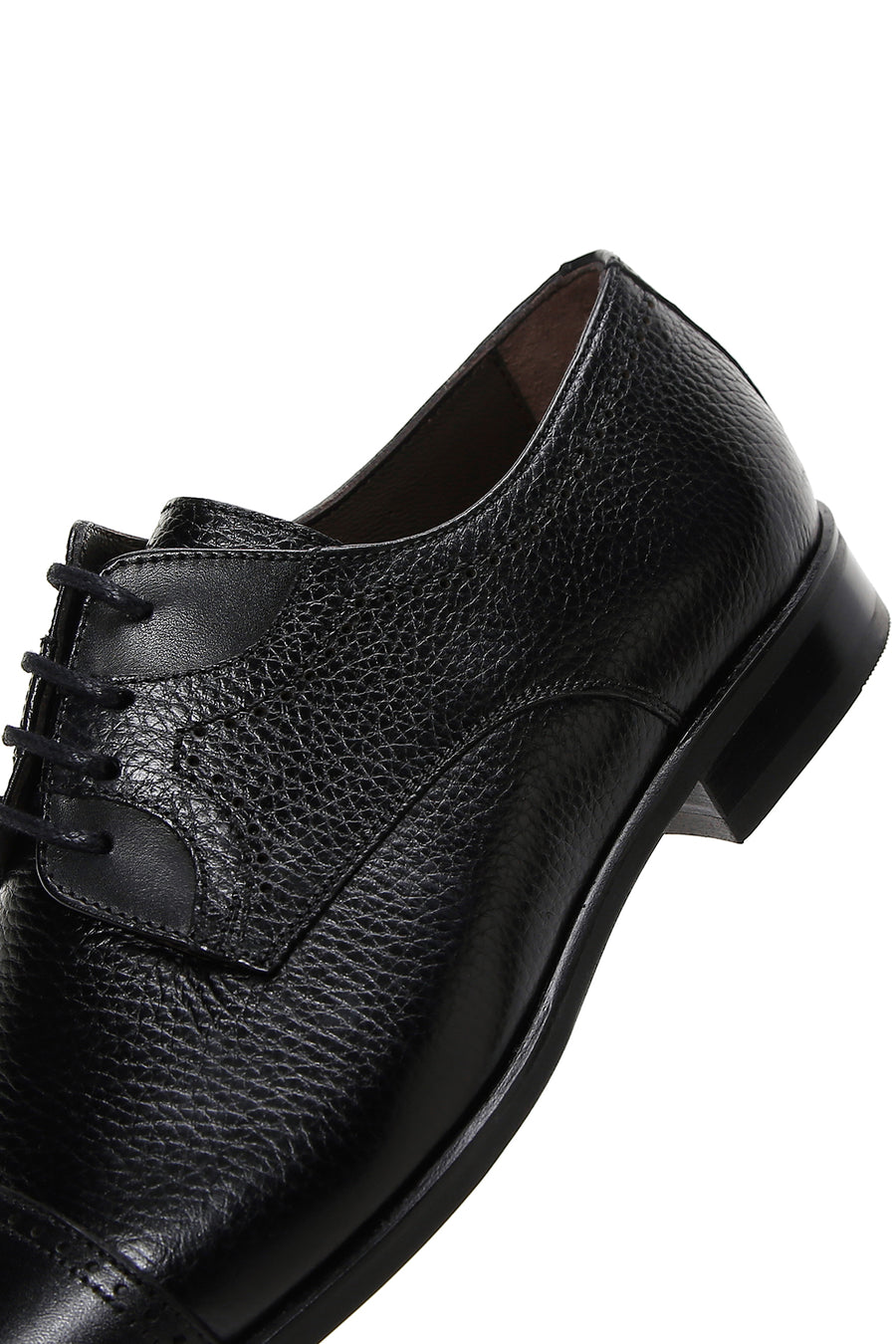 Men's Black Leather Classic Shoes