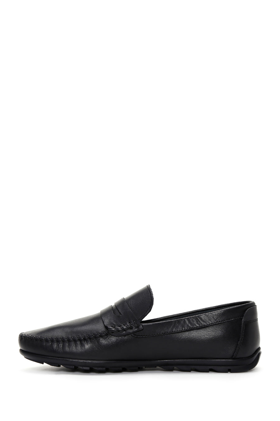 Men's Black Leather Classic Loafer