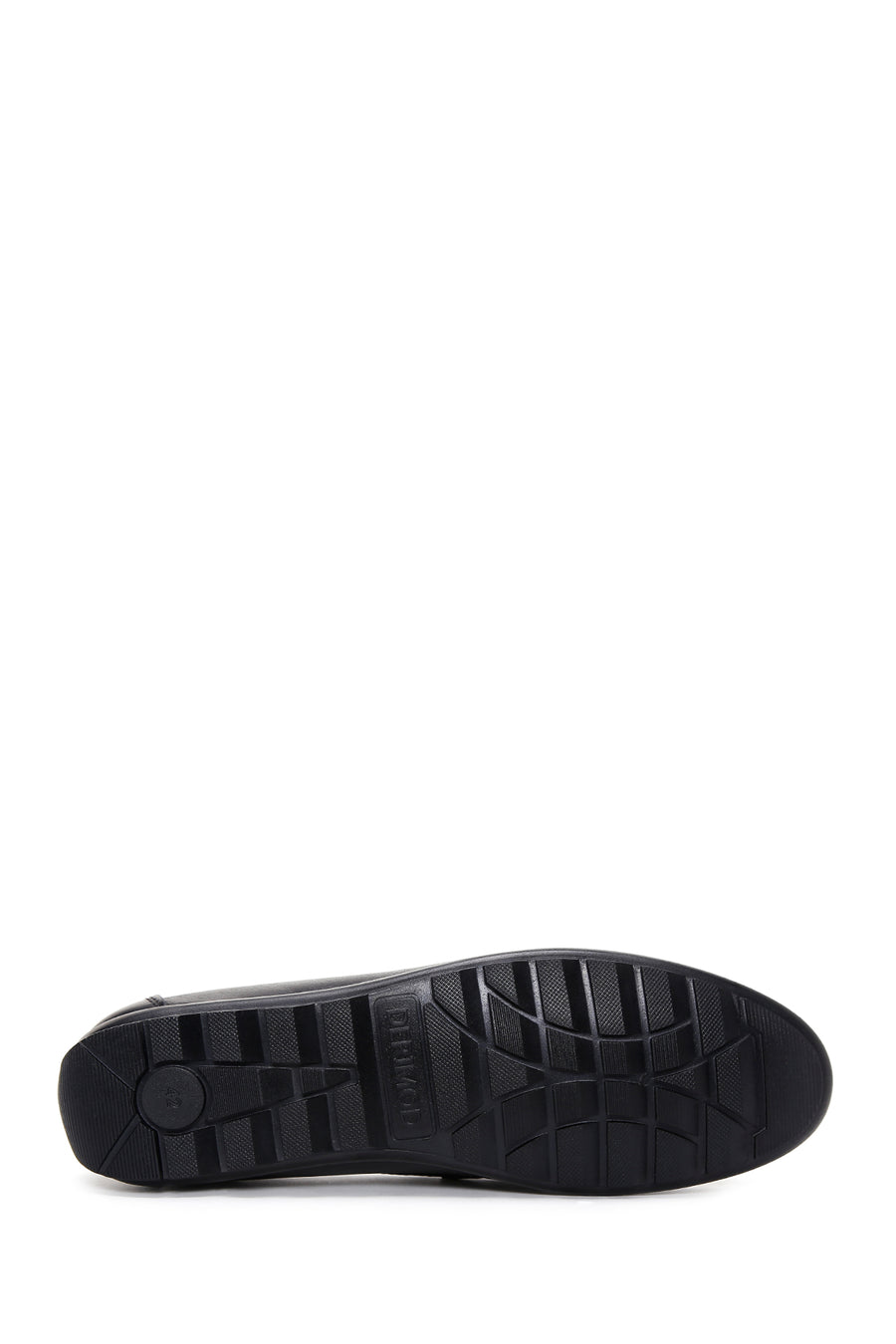 Men's Black Leather Classic Loafer