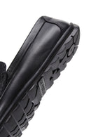 Men's Black Leather Classic Loafer | Derimod