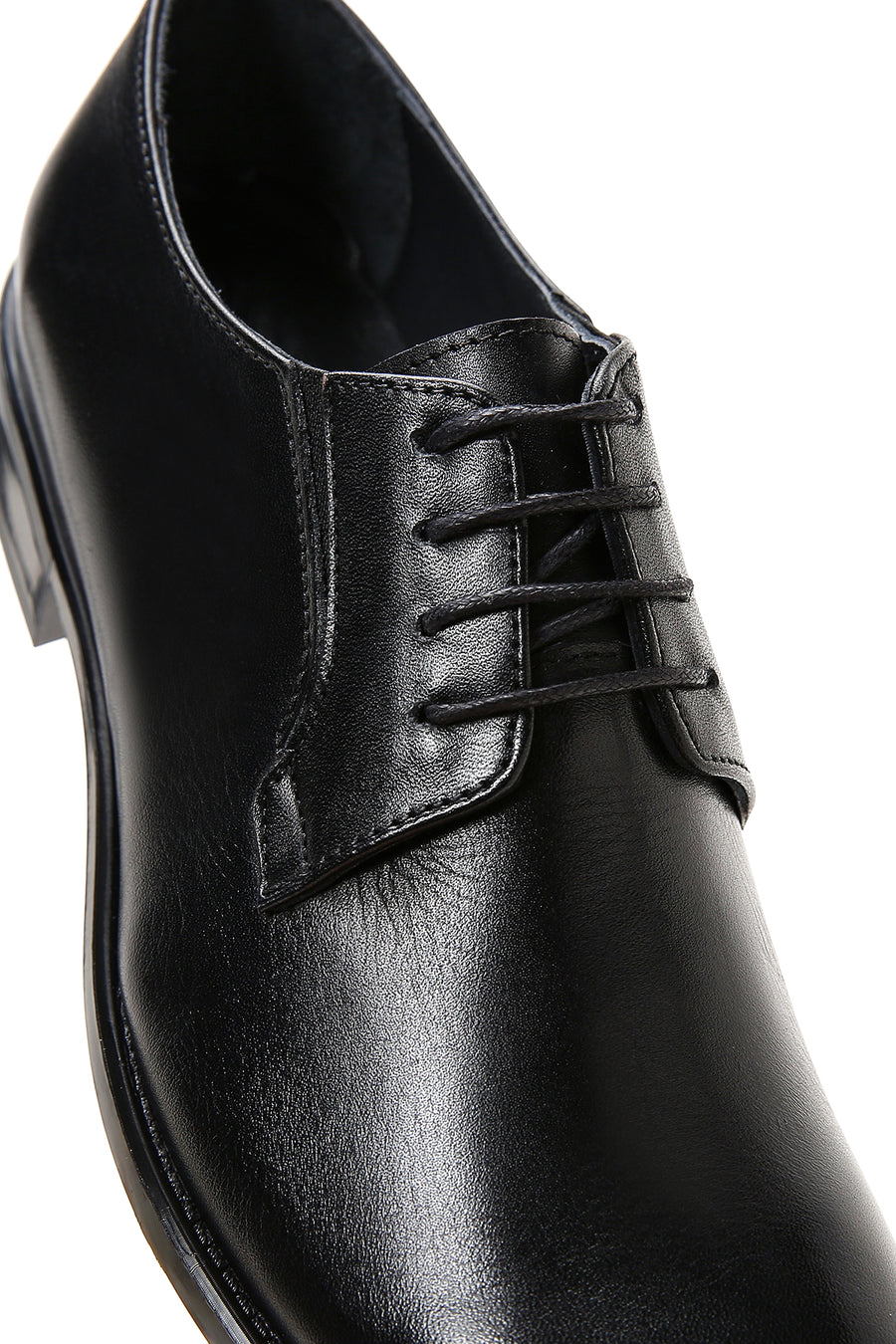 Men's Black Leather Classic Shoes