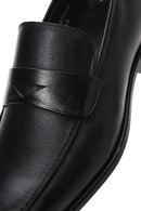 Men's Black Leather Classic Loafer | Derimod