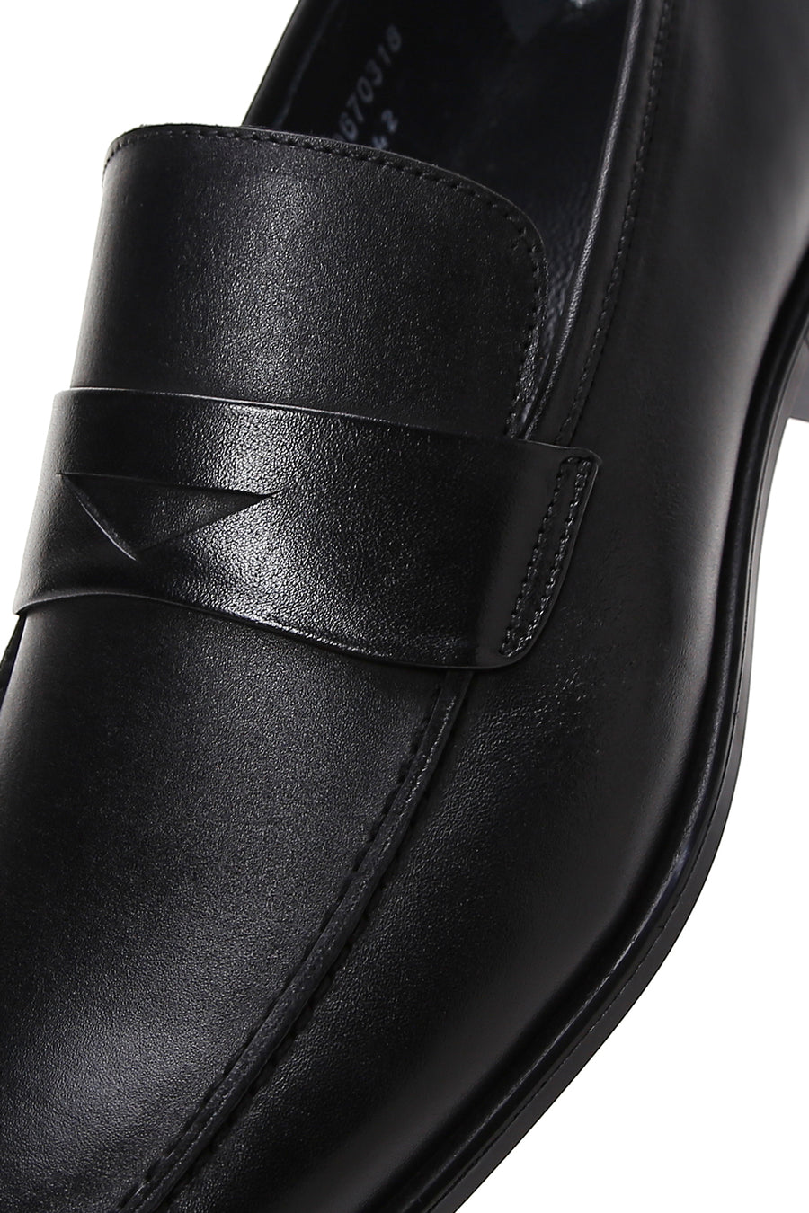 Men's Black Leather Classic Loafer