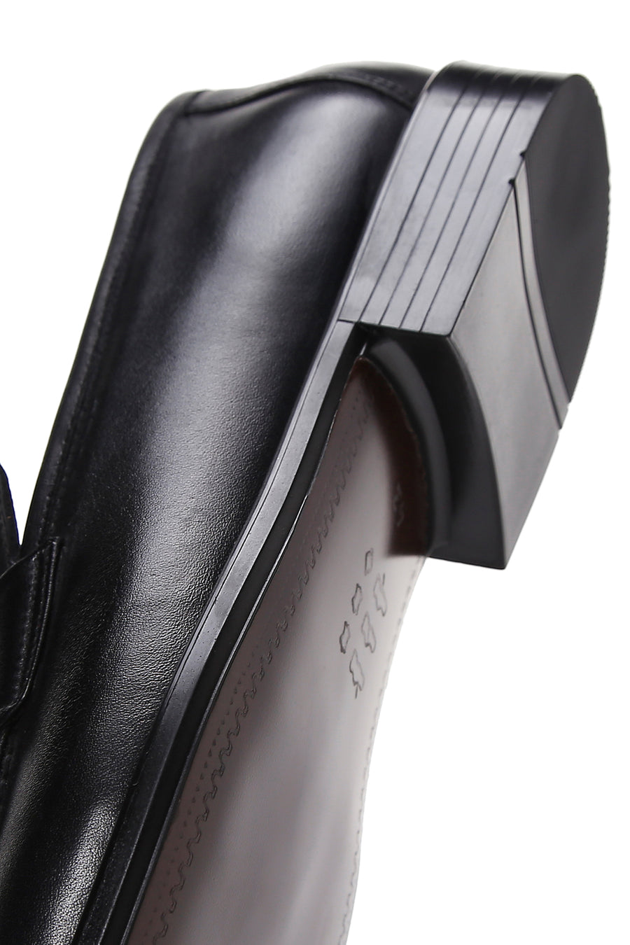 Men's Black Leather Classic Loafer