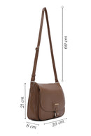 Women's Tan Long Strap Messenger Bag | Derimod
