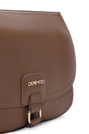 Women's Tan Long Strap Messenger Bag | Derimod
