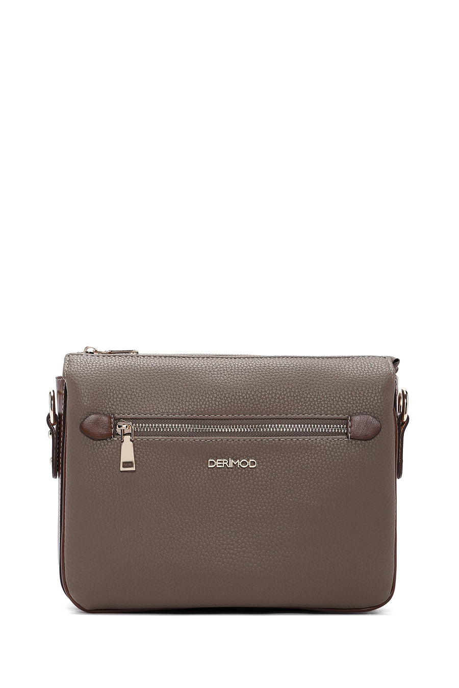 Women's Mink Brown Long Strap Crossbody Bag