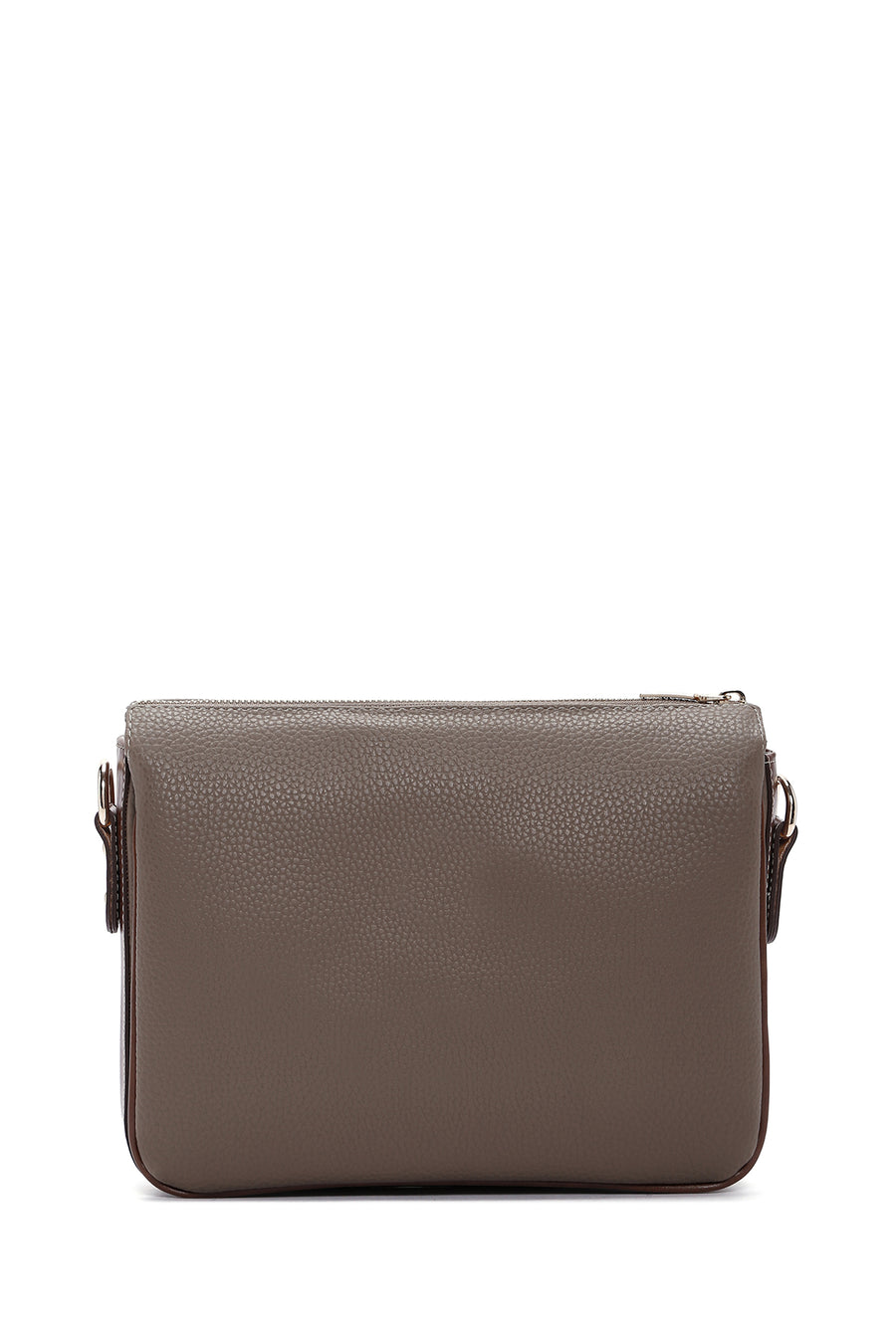 Women's Mink Brown Long Strap Crossbody Bag