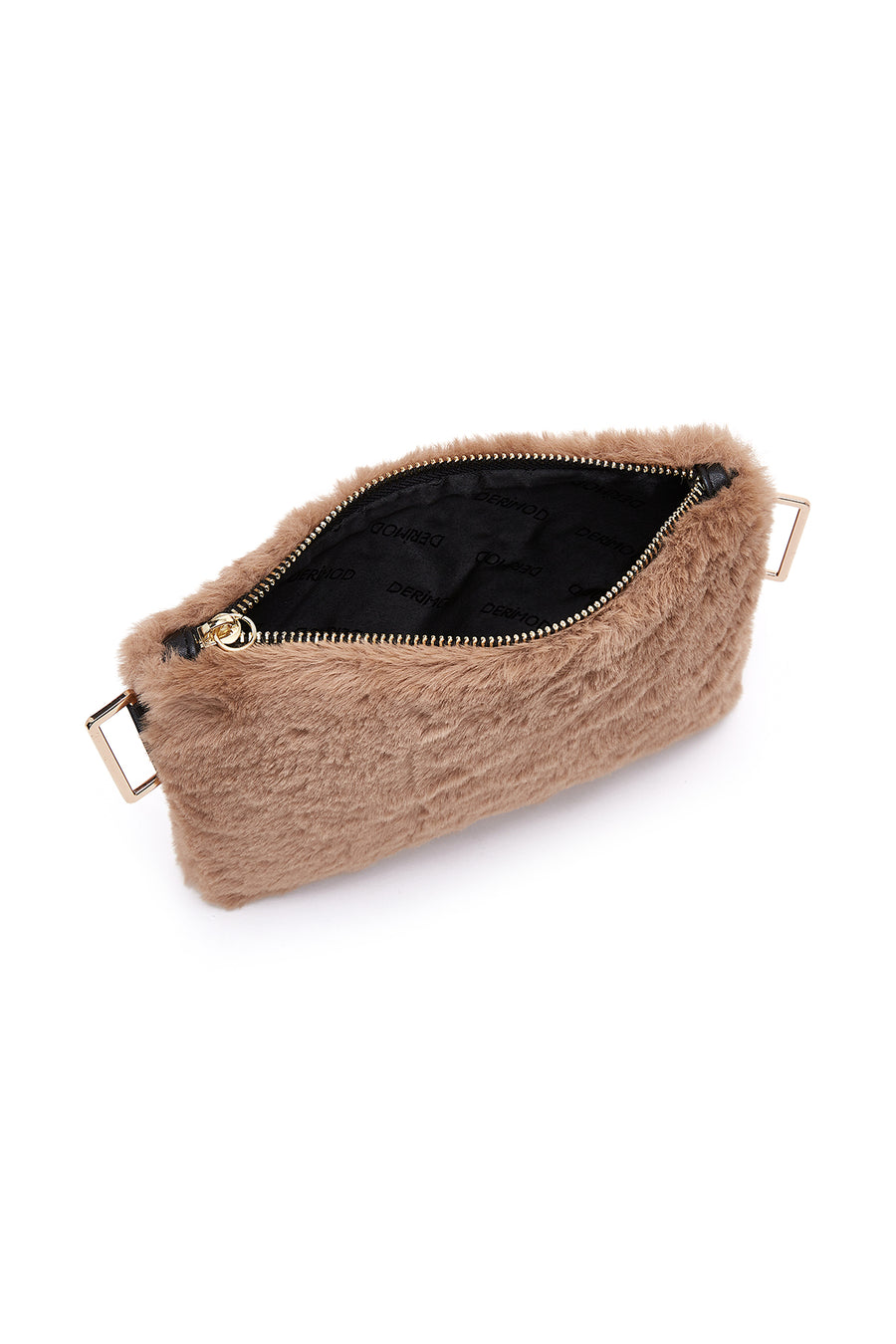 Kadın Camel Peluş Portföy Çanta