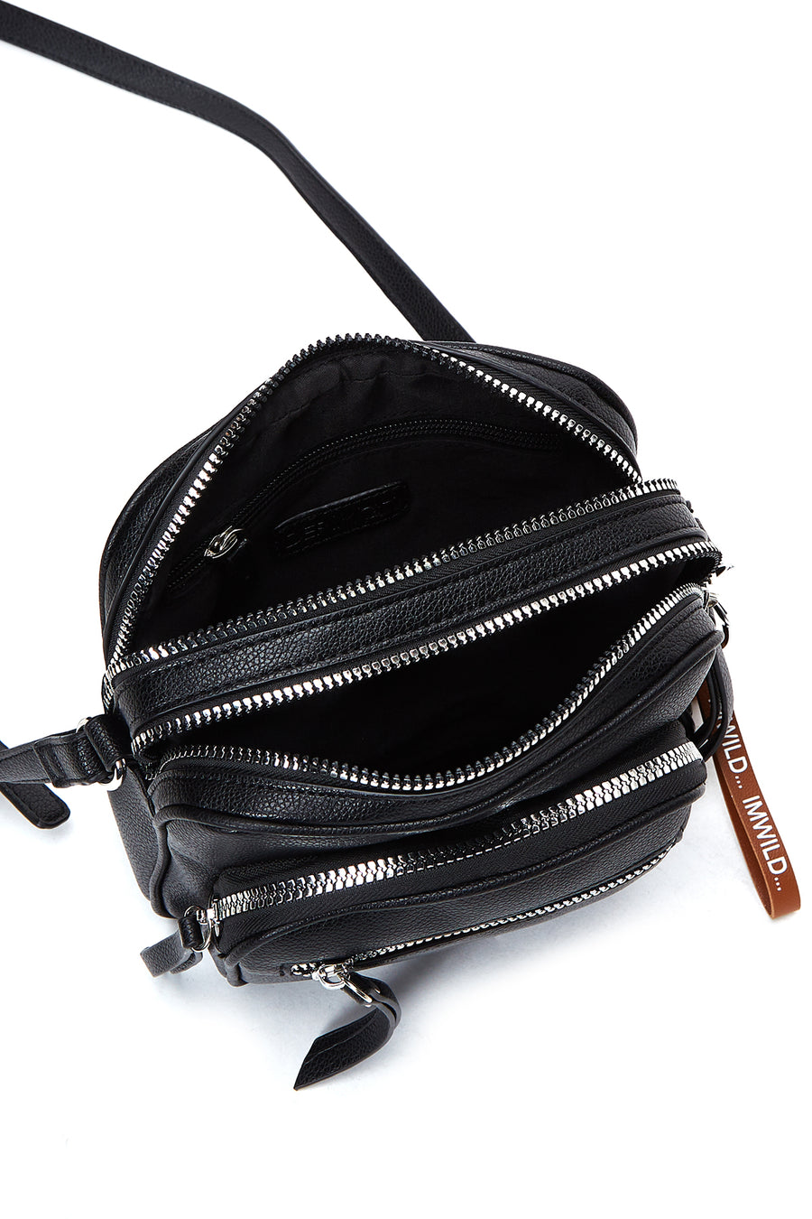 Women's Black Crossbody Bag
