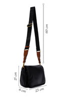 Women's Black Long Strap Crossbody Bag | Derimod
