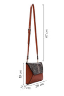 Women's Orange Long Strap Crossbody Bag | Derimod