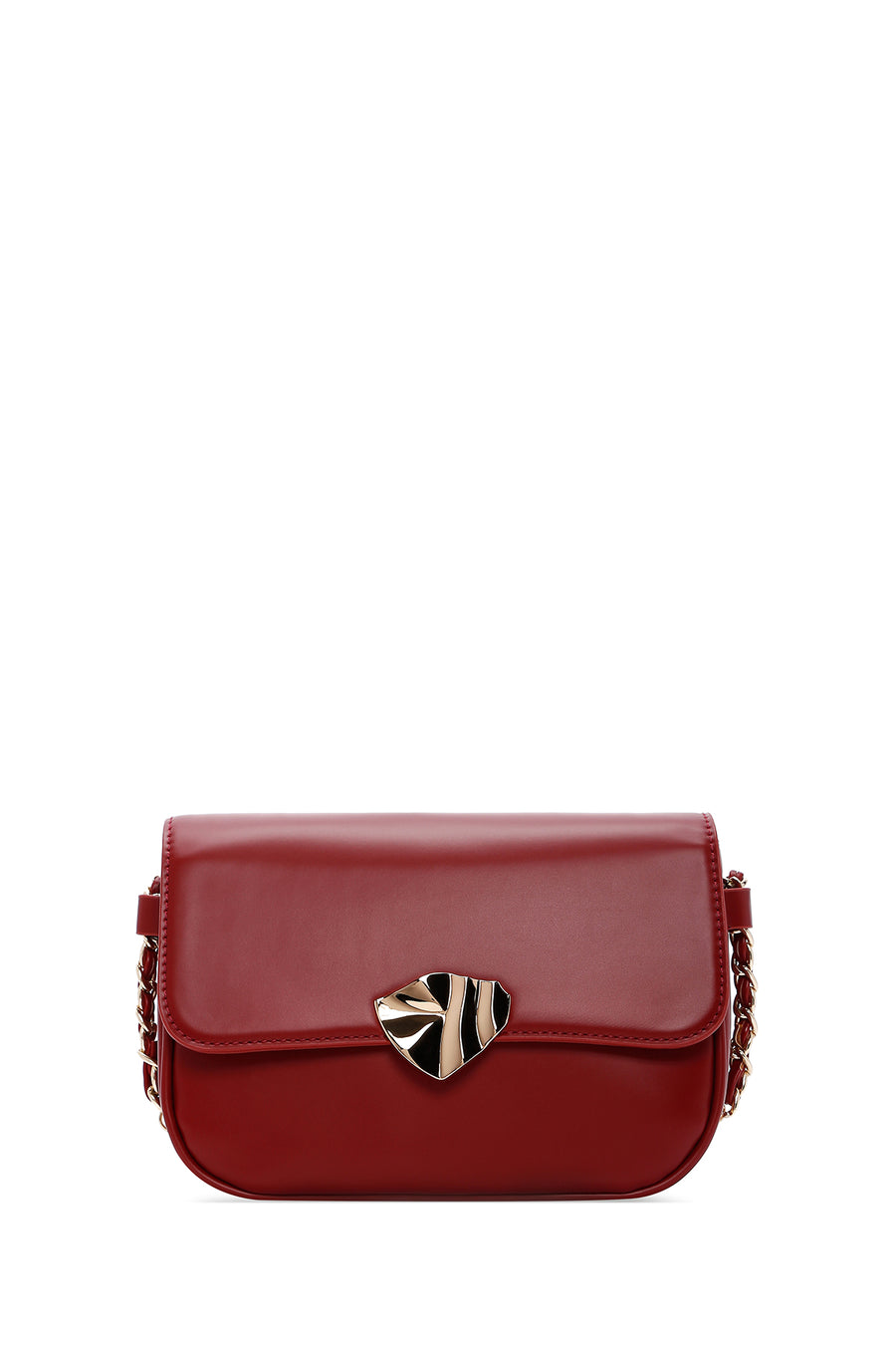 Women's Burgundy Crossbody Bag