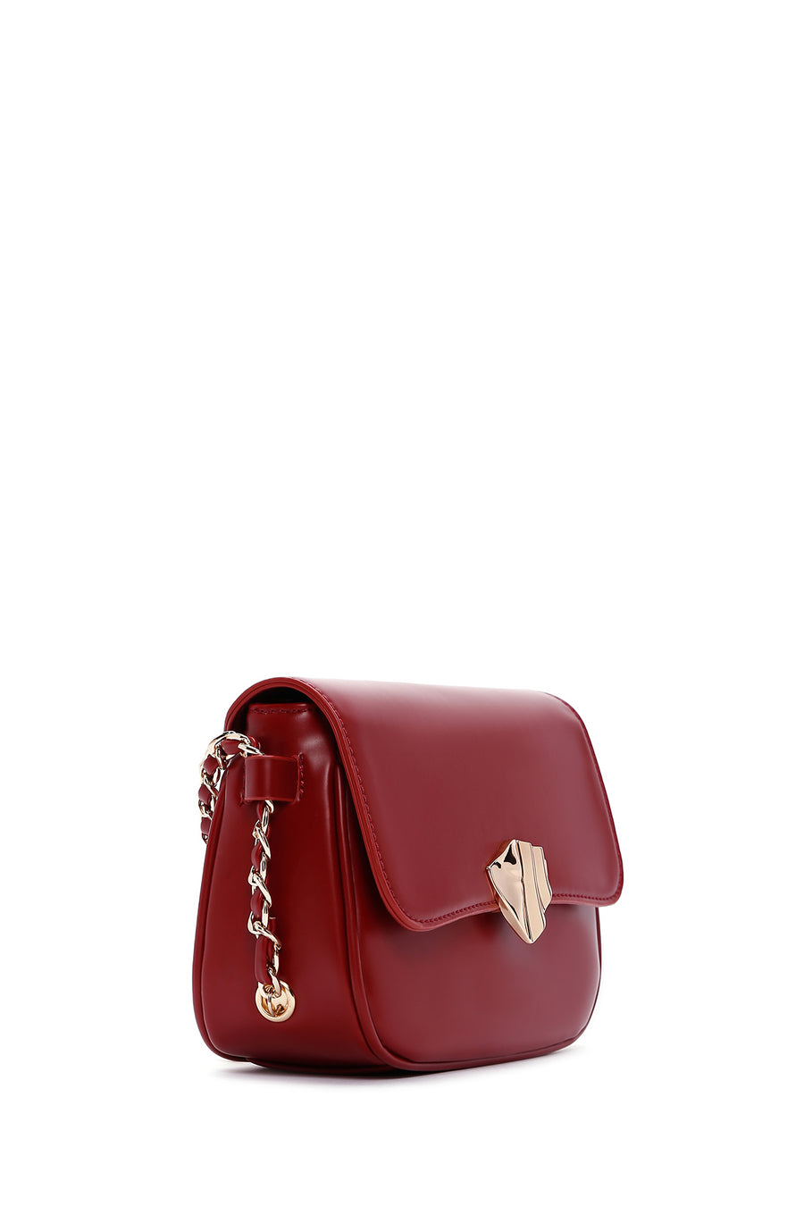 Women's Burgundy Crossbody Bag