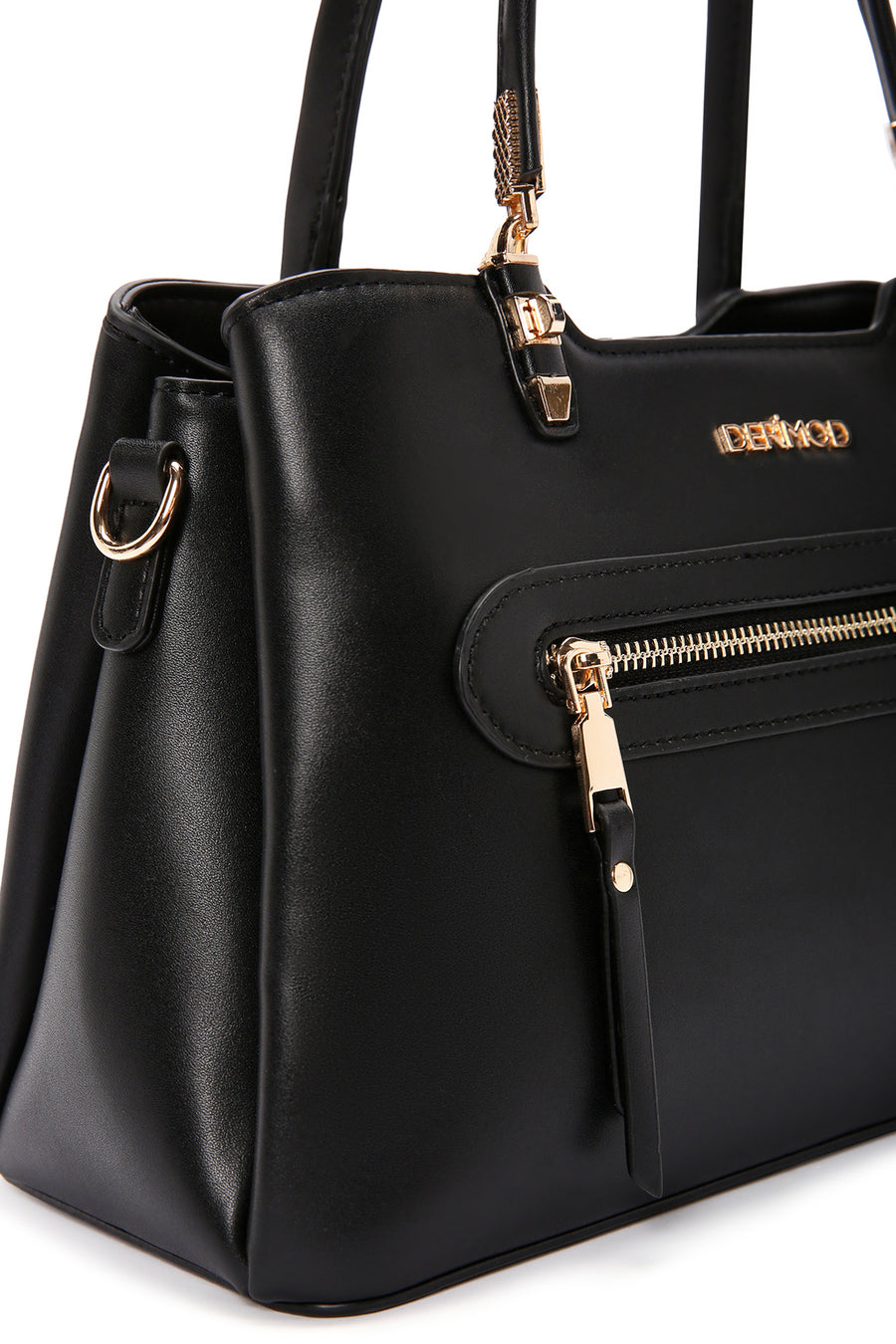 Women's Black Long Strap Shoulder Bag