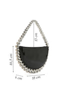 Women's Black Stone Handbag | Derimod