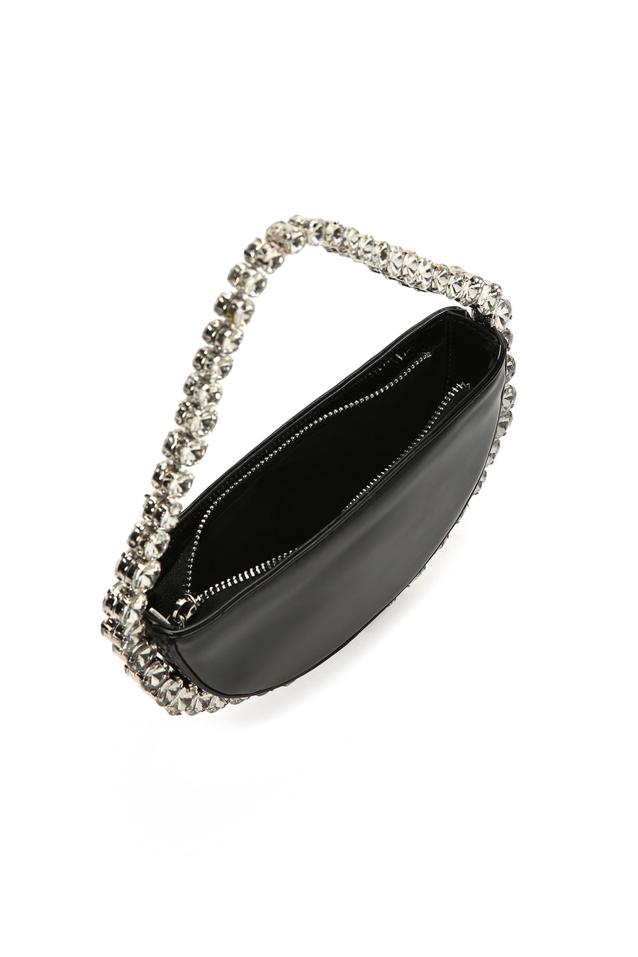Women's Black Stone Handbag