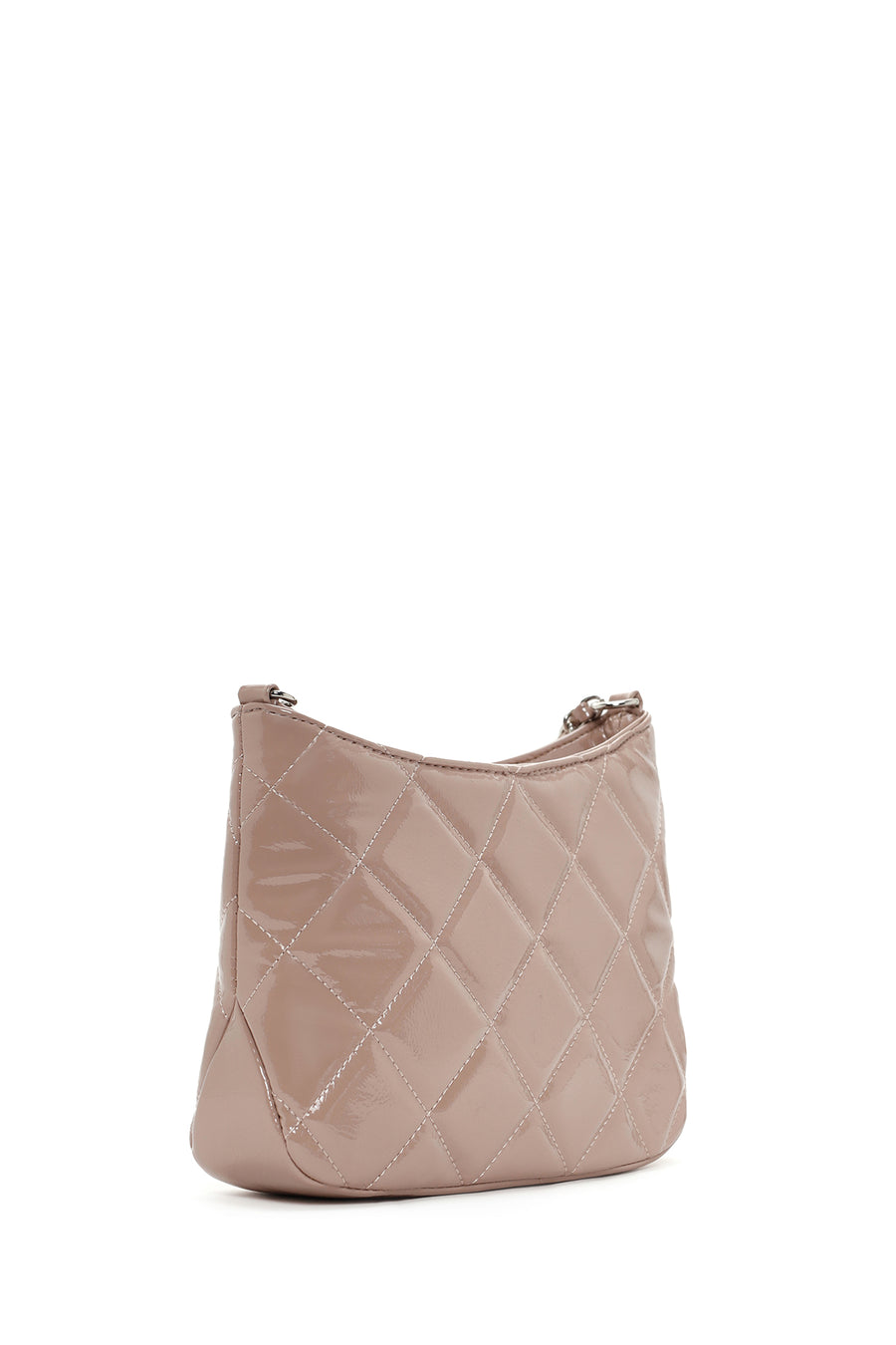 Women's Mink Long Strap Quilted Handbag