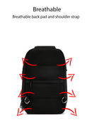 D-Pack Erkek Siyah Teknolojik Çapraz Çanta | Derimod