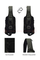 D-Pack Men Khaki Technological Crossbody Bag | Derimod